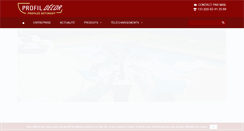 Desktop Screenshot of profildecor.fr